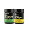Optimum Nutrition Multivitamin for MEN- 60 Tablets + Zinc Magnesium Aspartate (ZMA) - 60 Capsules