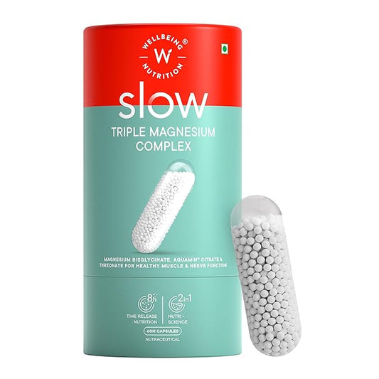 Wellbeing Slow Triple Magnesium Complex 60caps