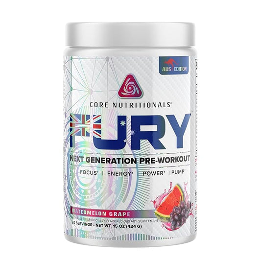 Core Nutritionals Fury Platinum Pre Workout