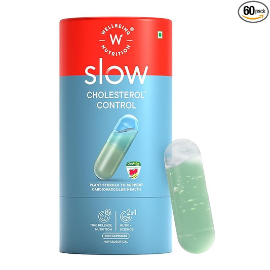 Wellbeing Slow Cholesterol Control 60caps