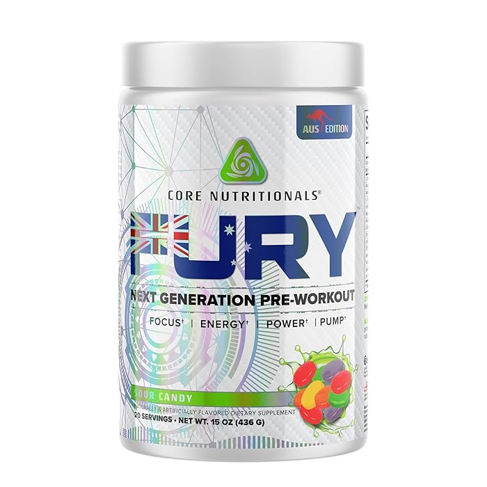Core Nutritionals Fury Platinum Pre Workout