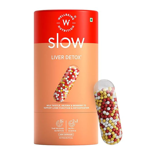 Wellbeing Slow Liver Detox Slow 60Caps