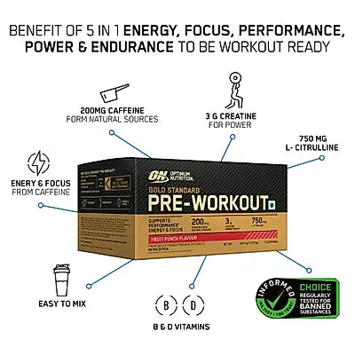 Optimum Nutrition (ON) Gold Standard Pre-Workout