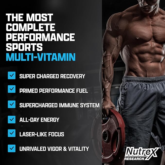 Nutrex Research Vitadapt Complete Sports Multivitamin for Men