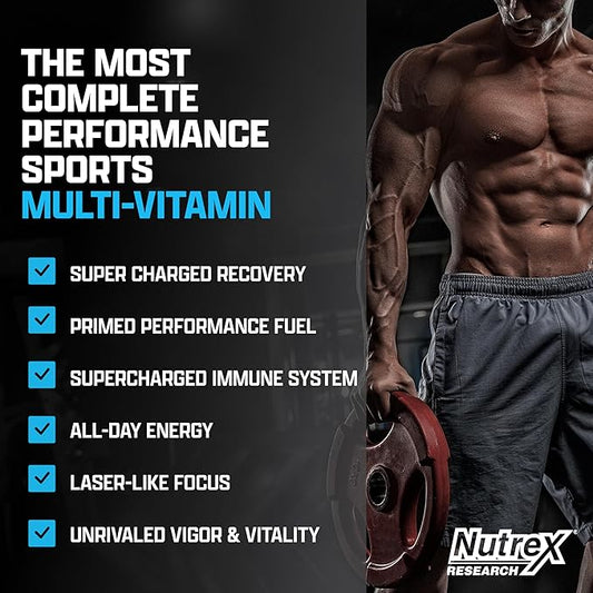 Nutrex Research Vitadapt Complete Sports Multivitamin for Men