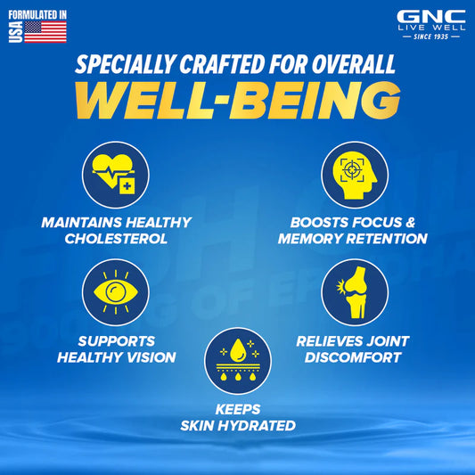 GNC Triple Strength Fish Oil 60caps