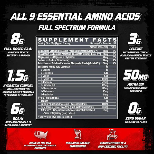 Nutrex Research EAA Hydration
