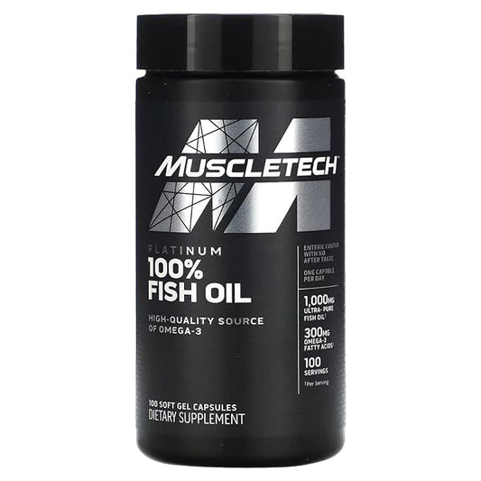 MUSCLETECH - PLATINUM 100% FISH OIL