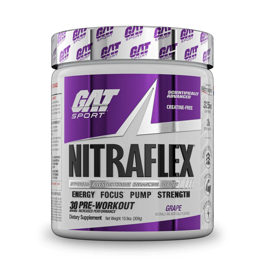 GAT Sport Nitraflex Advanced Pre Workout -Pack of 30 Servings