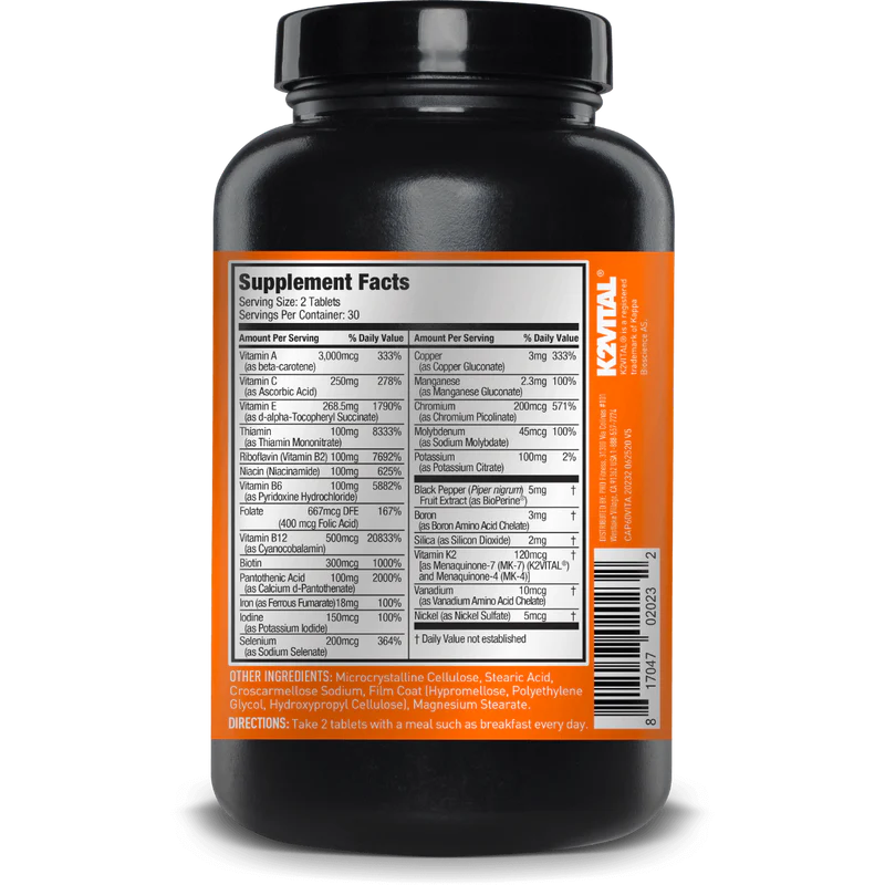 JYM Vita Daily Multivitamin 60Caps