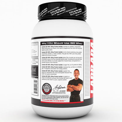 Labrada ISO WHEY 100% Whey Protein Isolate