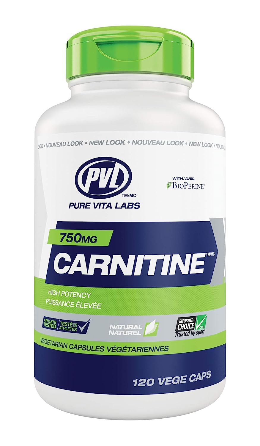 PVL CARNITINE – 90 CAPSULES