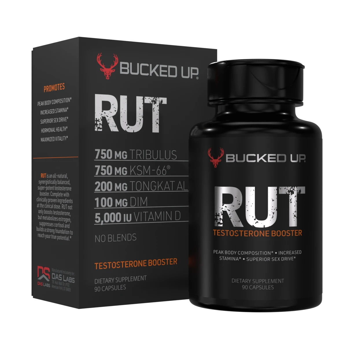 BUCKED UP   RUT Testosterone Booster