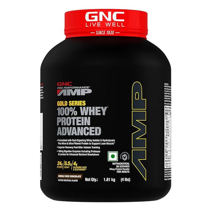 GNC AMP Gold Series Whey Protein Advanced  4 lbs