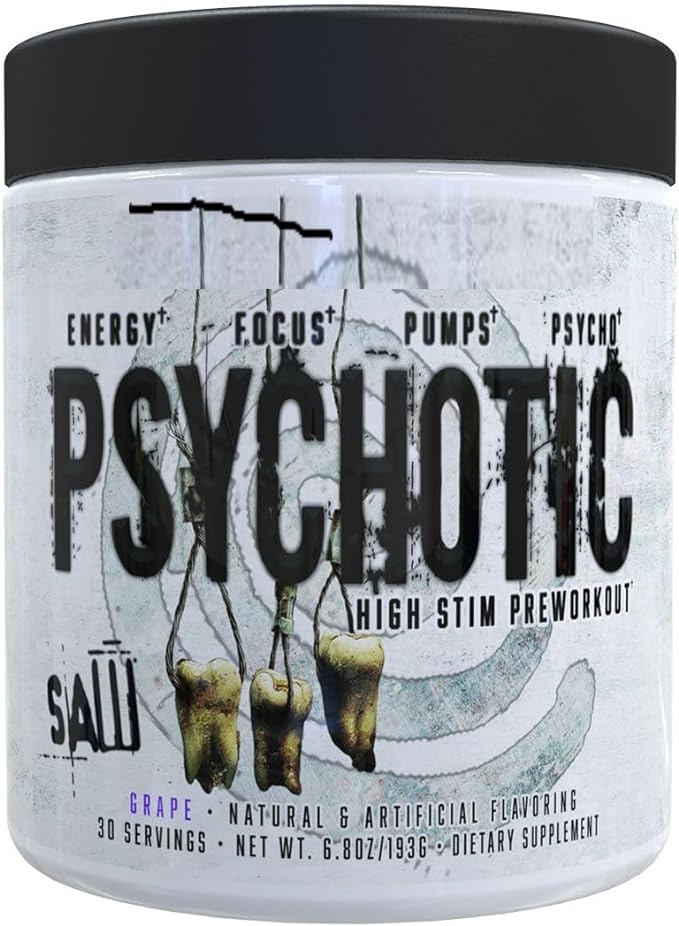 Insane Labz Psychotic SAW®, High Stim Pre Workout 30 Servings