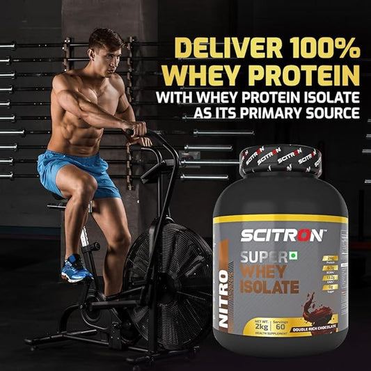 Scitron Super Whey Isolate Protein Powder 2Kg