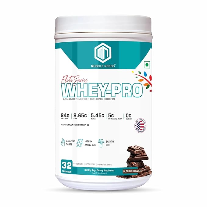 Muscle Needs Whey Pro Protein Powder