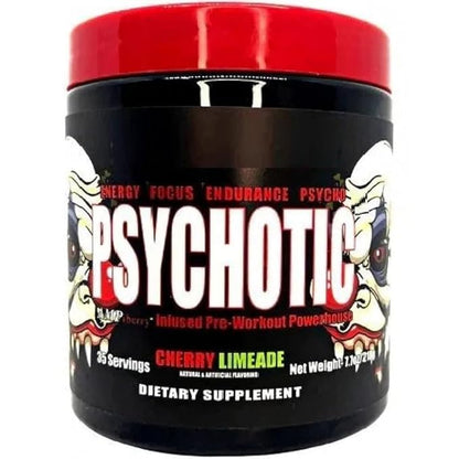 Insane Labz Psychotic, High Stimulant Pre Workout Powder, 35 Servings