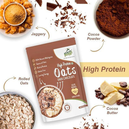 Health Ninja Dark Chocolate Oats (High Protein)