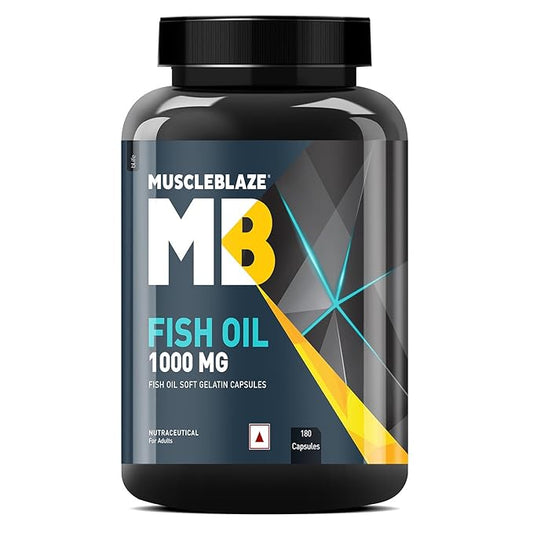 MuscleBlaze Omega 3 Fish Oil