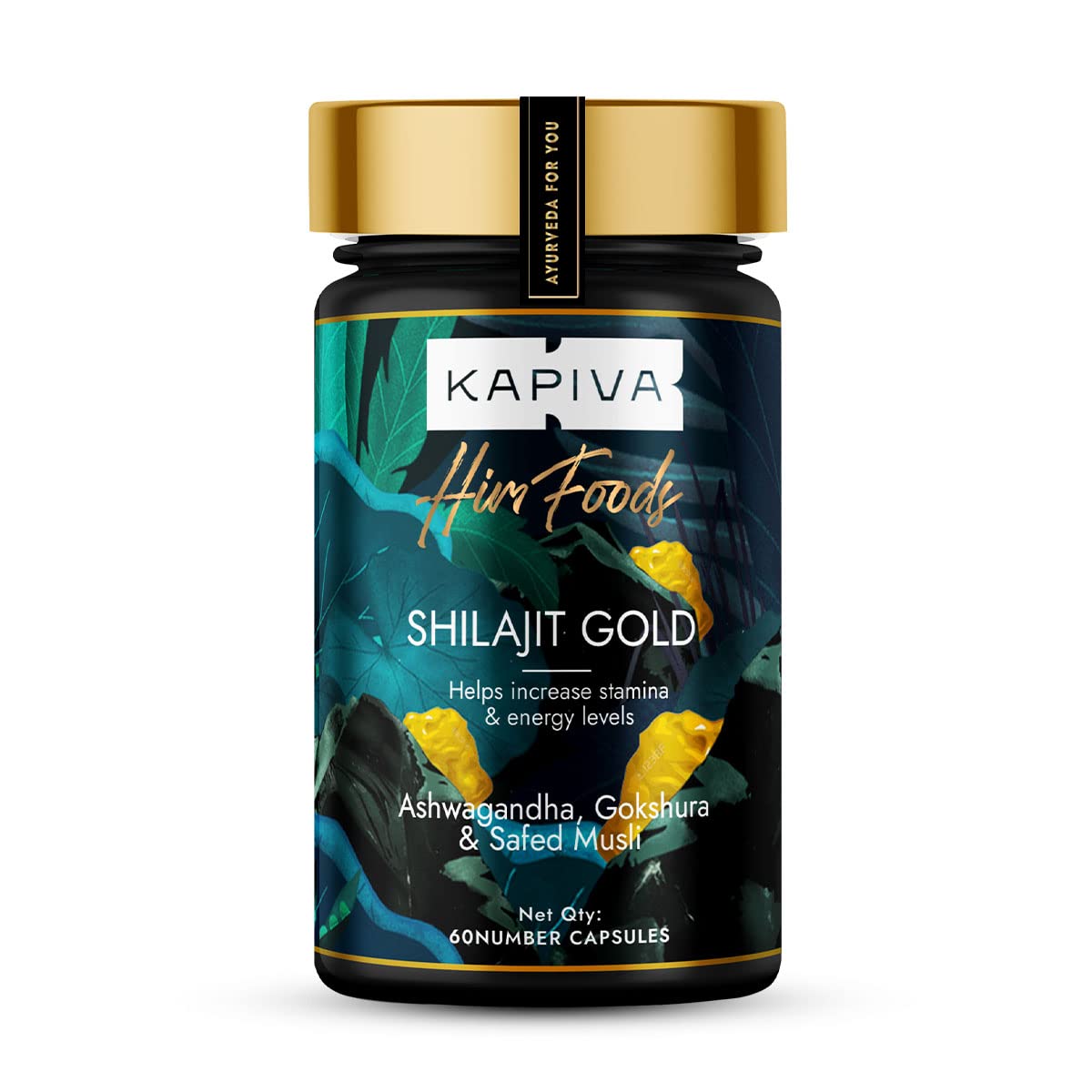 Kapiva Shilajit Gold 60 Capsules