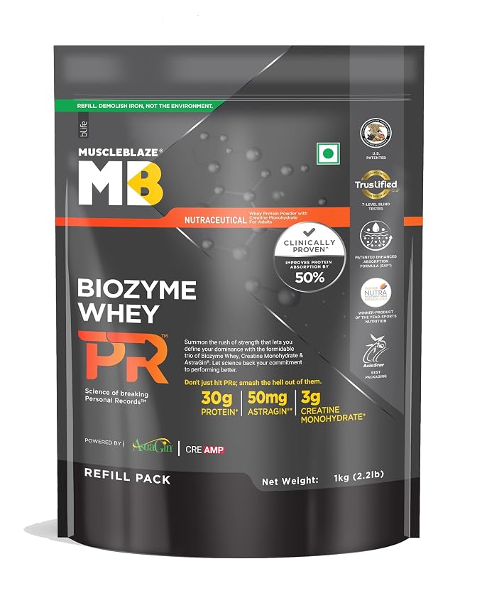 MuscleBlaze Biozyme Whey PR