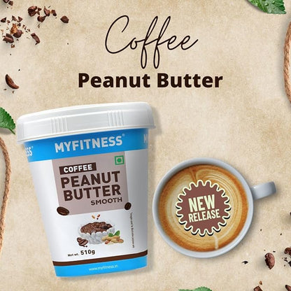 MYFITNESS Coffee Peanut Butter Smooth 510g |