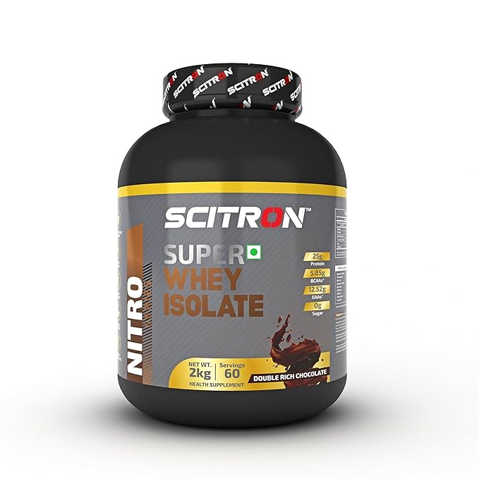 Scitron Super Whey Isolate Protein Powder 2Kg