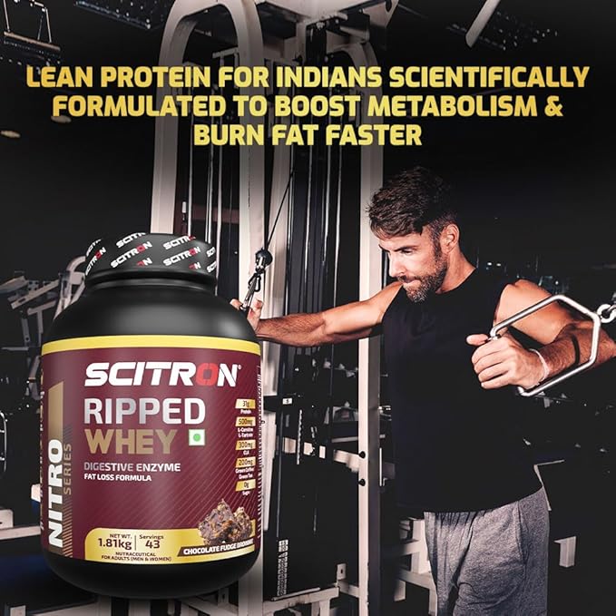 Scitron Ripped Whey Protein Powder 1.81 Kg