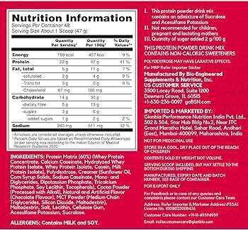 BSN Syntha 6 Protein Powder - 2.5 kg