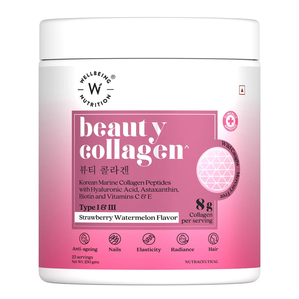 Wellbeing Beauty Collagen Strawberry Watermelon Flavour