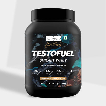 KAPIVA Testofuel Shilajit Whey Protein