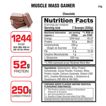 LABRADA MUSCLE MASS GAINER 3kg / 5kg/ 1kg