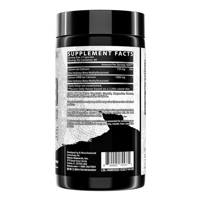 NUTREX HMB 1000 Muscle Protector & Size Enhancer