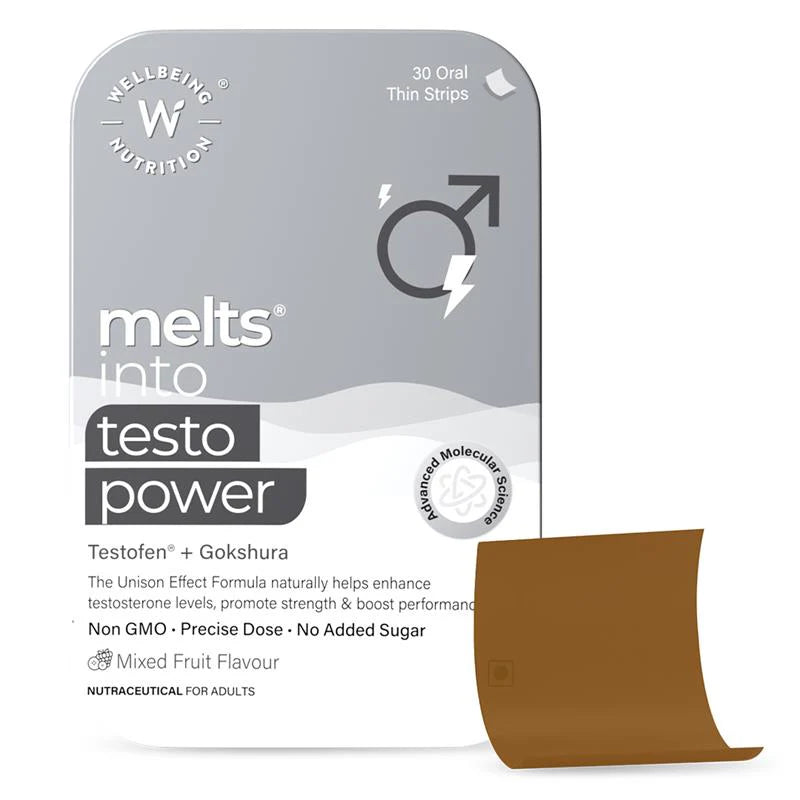 Wellbeing Nutrition melts into Testo Power