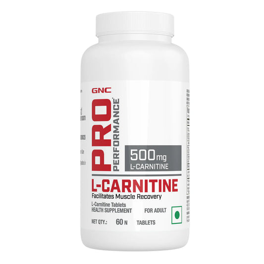 GNC Pro Performance L-Carnitine Tablets 500mg Burns Fat for Instant Energy & Extreme Performance