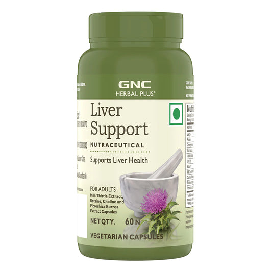 GNC Herbal Plus Liver Support Removes Toxins for a Healthy Liver