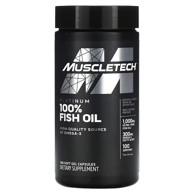MUSCLETECH - PLATINUM 100% FISH OIL