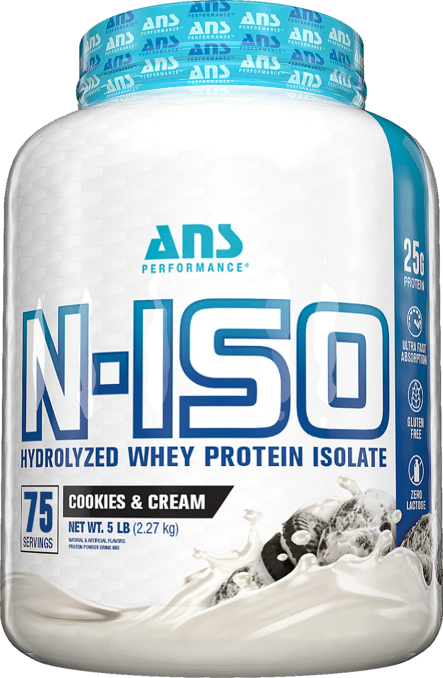 ANS Performance N-ISO Hydro Whey Isolate Protein 5 lbs