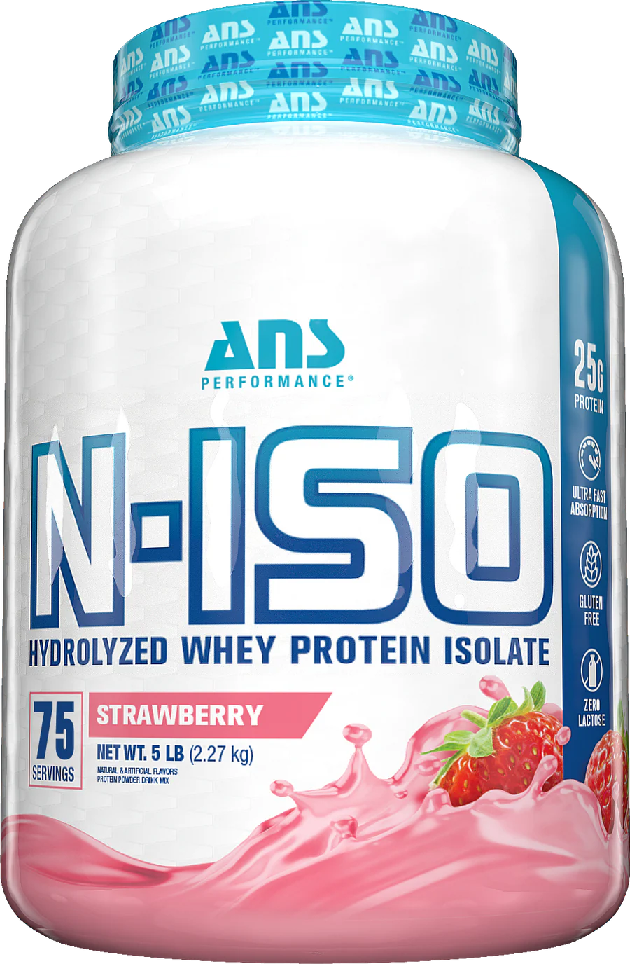 ANS Performance N-ISO Hydro Whey Isolate Protein 5 lbs