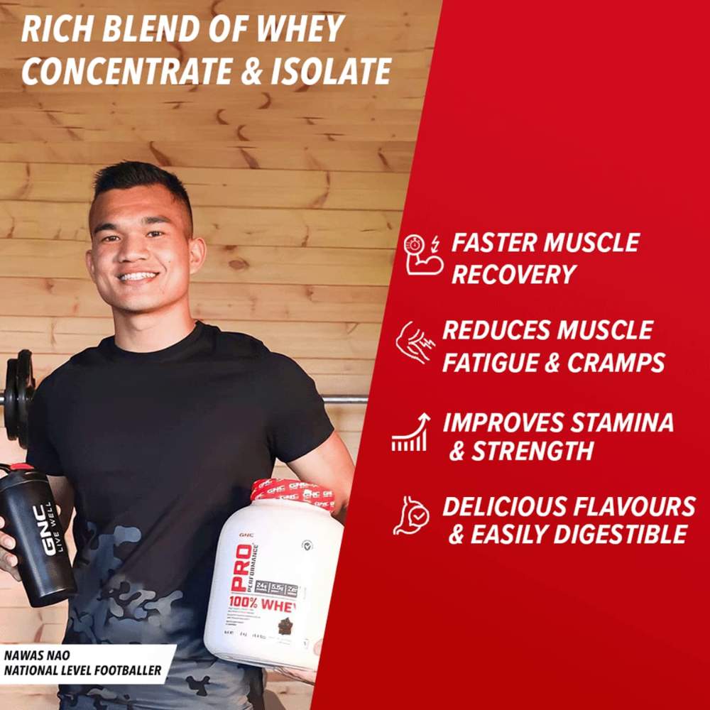 GNC Pro Performance 100% Whey Protein