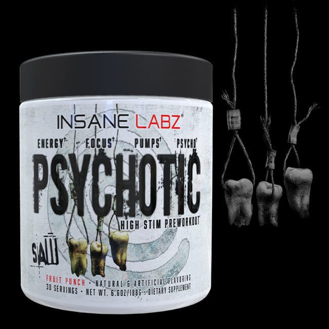 Insane Labz Psychotic SAW®, High Stim Pre Workout 30 Servings