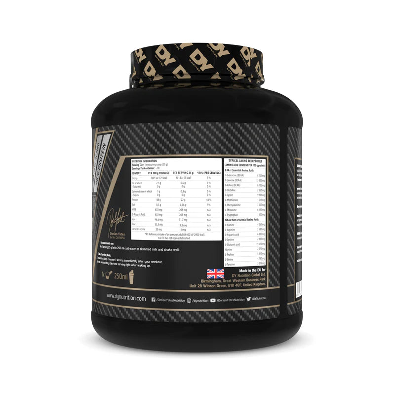 Dy Nutrition Shadowhey Hydrolysate Hydrolysed Whey Protein