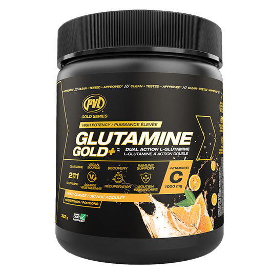 PVL Glutamine Gold+ Vitamin C 46 Servings