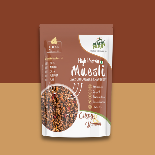 Health Ninja Dark Chocolate Muesli (High Protein)