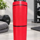 Premium Steel Gym Shaker with Storage Compartment Box for Protein & Supplements