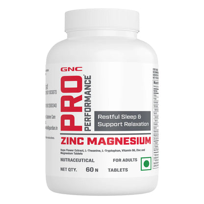 GNC Pro Performance Zinc Magnesium Amino (ZMA) Complex