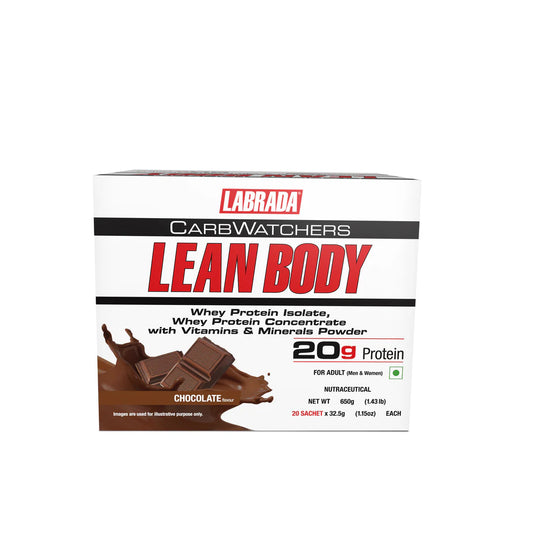 LABRADA LEAN BODY ALL-IN-ONE HIGH PROTEIN MEAL REPLACEMENT SHAKE (20 SACHETS)