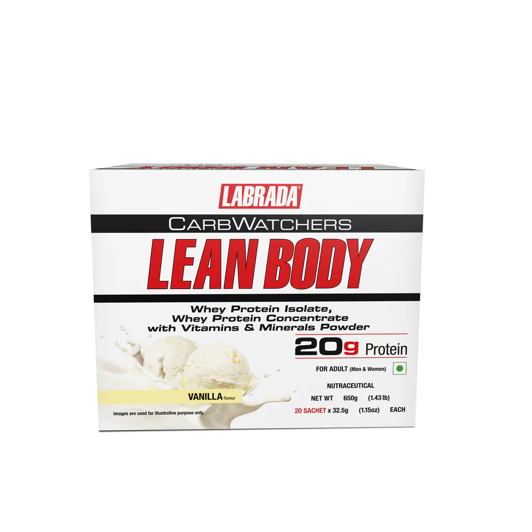 LABRADA LEAN BODY ALL-IN-ONE HIGH PROTEIN MEAL REPLACEMENT SHAKE (20 SACHETS)