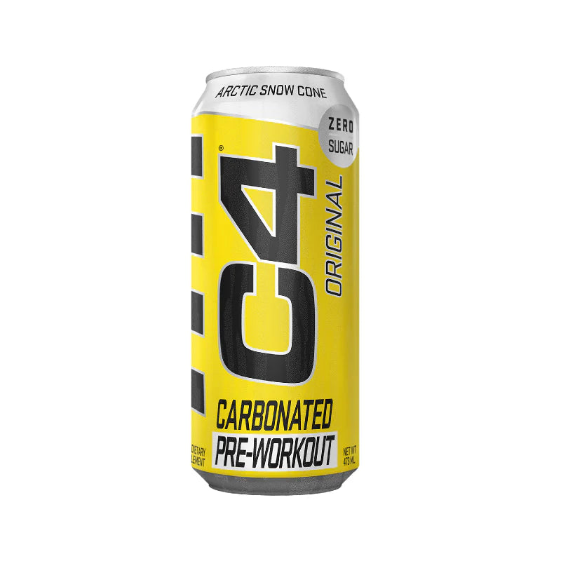 C4 Energy Carbonated Zero Sugar Energy Drink, Pre Workout Drink